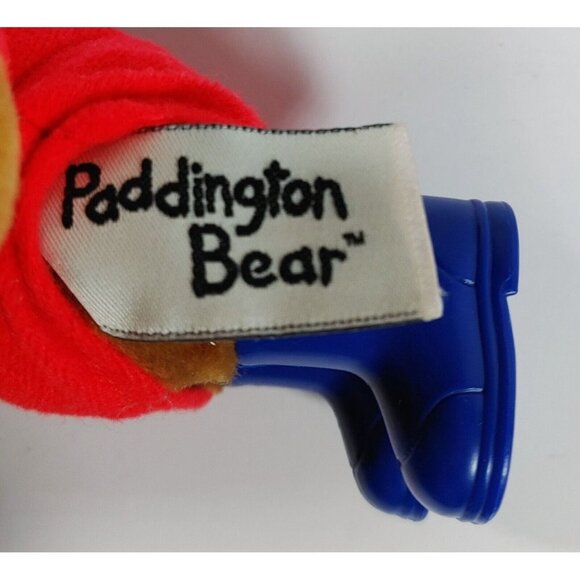Paddington Bear 5" Plush  Stuffed Animal Red Jacket Blue Hat P & Co. 2004 - Picture 4 of 4